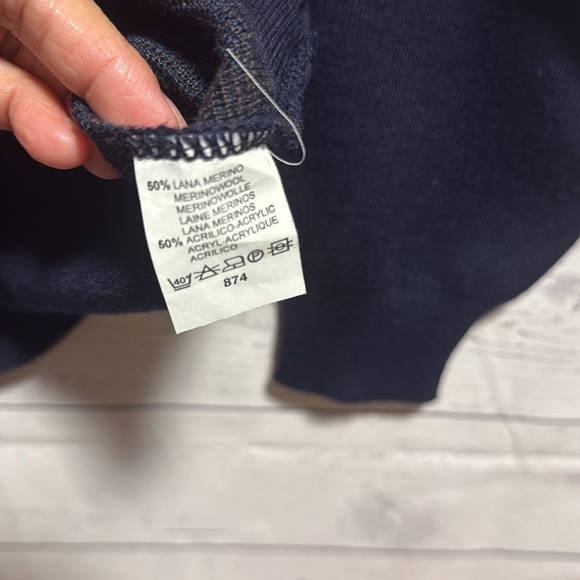 Bernardini 50% merino woolblend sweater - Picture 7 of 7